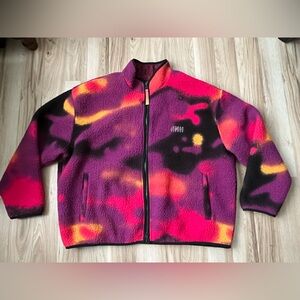 JORDAN Flight MVP Vibrant Fleece Jacket w/Zip Closure